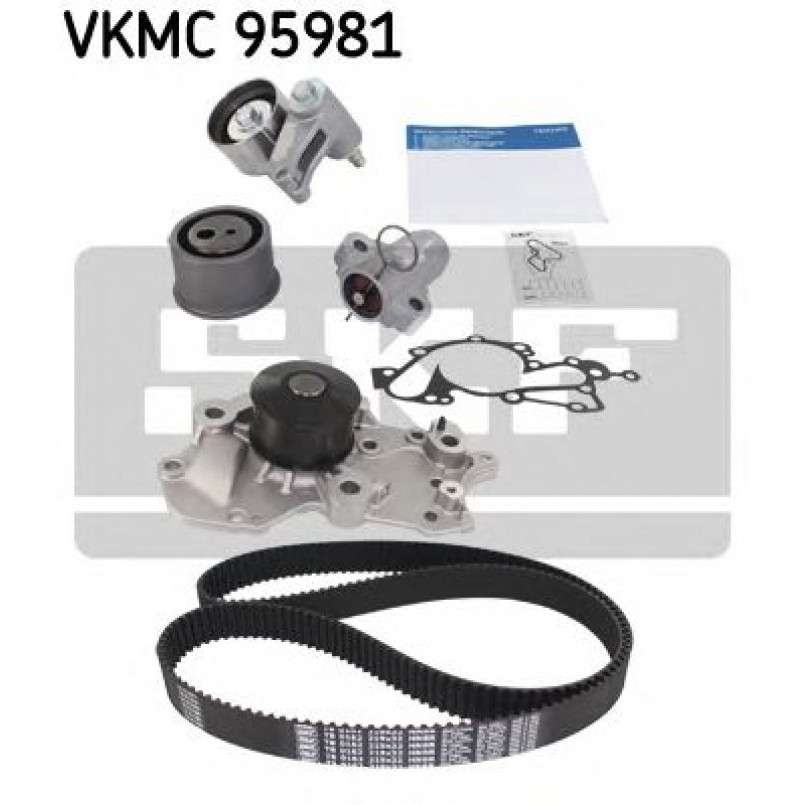 VKMC 95981 SKF - Насос охолоджуючої рідини + комплект зубчатого ремня